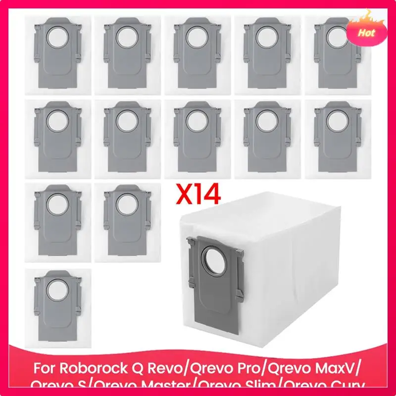 أكياس مكنسة كهربائية AD لقطع غيار ملحقات Roborock Q Revo/Qrevo Pro/Qrevo Maxv/Qrevo S/Qrevo Master/Qrevo Slim/Qrevo Curv