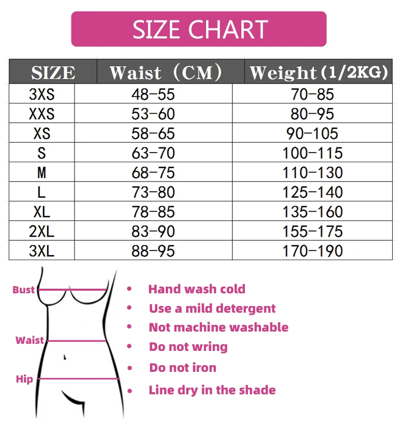 Women\'s Underbust Sport Girdle Waist Trainer Hourglass Body Shaper Corset Cincher For Weight Loss