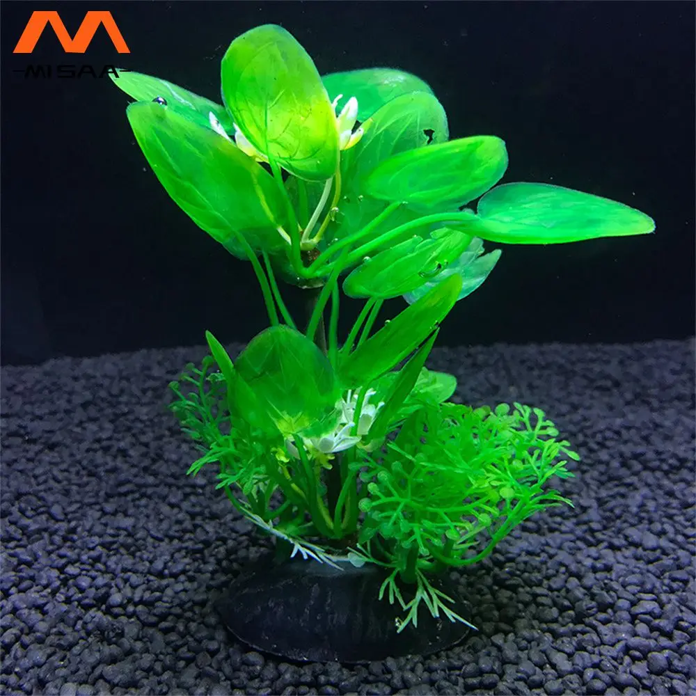 Aquarium Grass Decoration Simulation Vase Landscape Simulation Creative Plant Water Weeds Pseudoflowers Plastic Plants