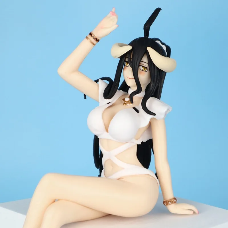Overlord Japanese Anime Peripherals Albedo Sexy Action Figures Collectible Desk Ornaments Creative Birthday Gifts for Boy Toy