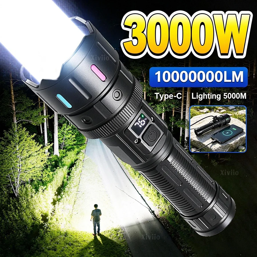1000000lm-3000w-lanternas-de-alta-potencia-led-lanterna-portatil-recarregavel-tocha-longo-alcance-5000m-caca-acampamento-lampada-tatica