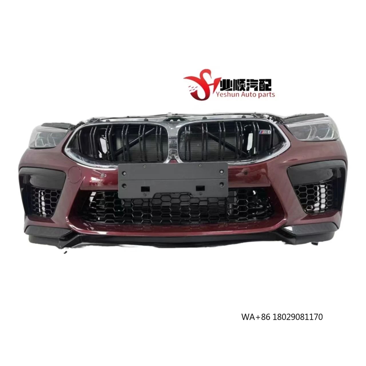 

Высококачественный, популярный передний бампер M8 F93 с решеткой радиатора для комплекта обвеса