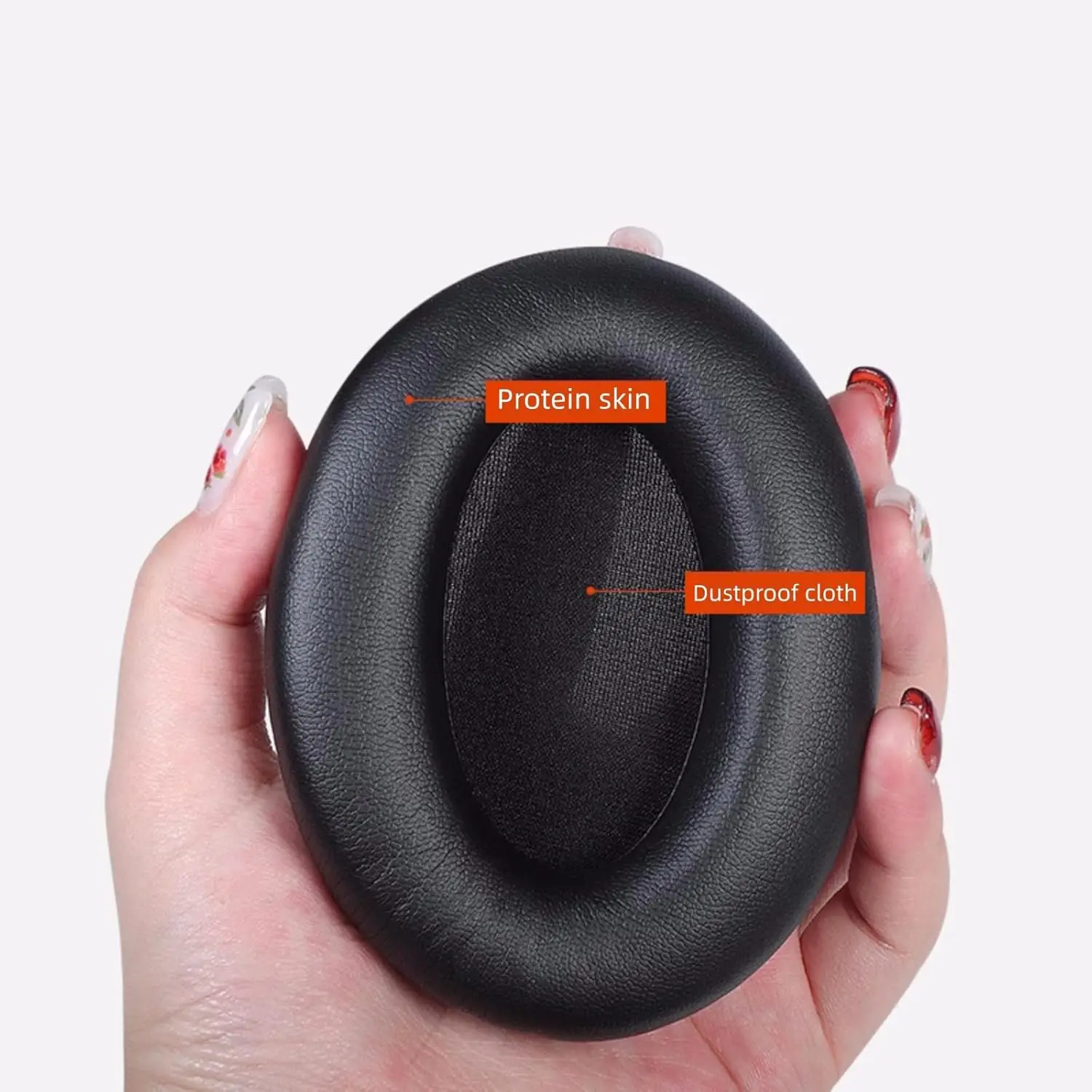 WH-1000XM2  Ear Cushions Replacement Noise Isolation Ear Pads Compatible with Sony WH1000XM2 & Sony MDR-1000X Over-Ear Headphone