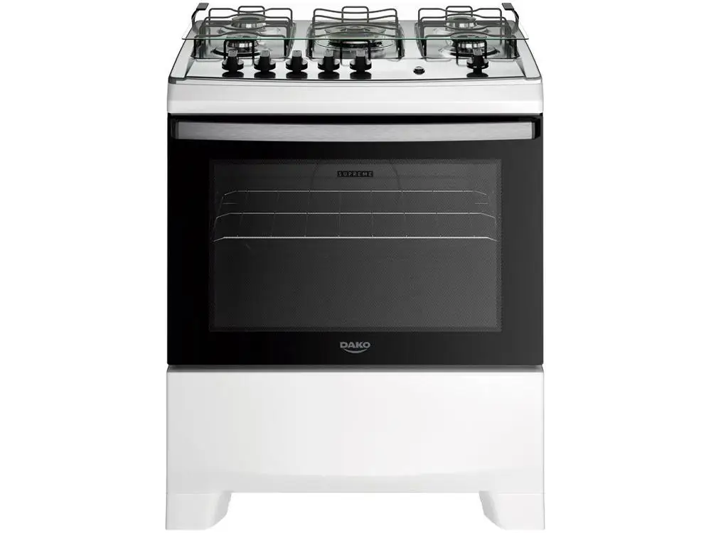 Fogão 5 Bocas Dako Branco Supreme - Bivolt