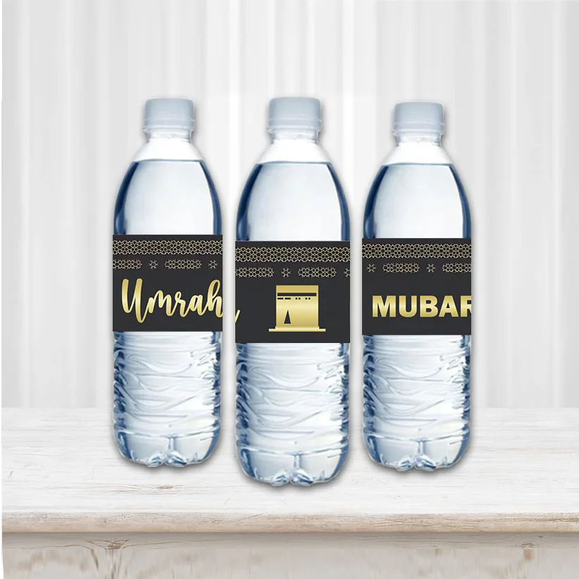 Umrah stickers for Eid al-Fitr, Mubarak Deco for Eid activities