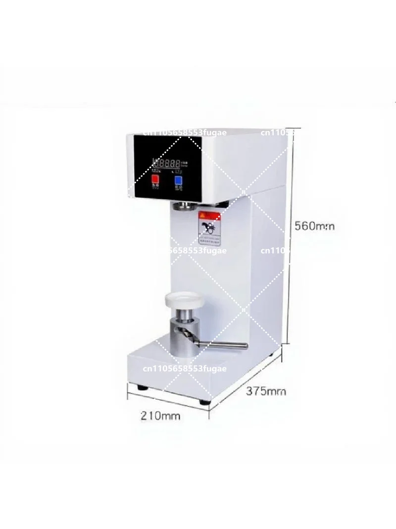 Automatic 55mm Can Sealing Machine for Drink Bottles, Milk Tea Shop Equipment 110V/220V