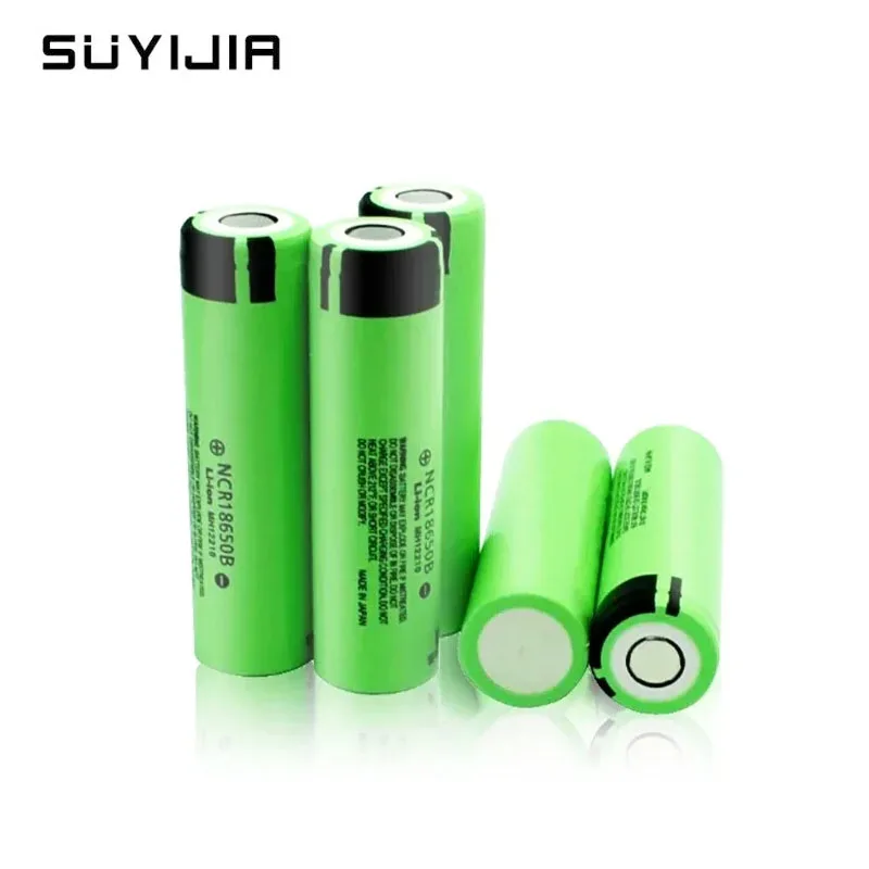 New Original NCR-18650B 3.7V 3400mah 18650 Lithium Rechargeable Battery 20A Discharge for Flashlight Toy Car Camera Batteries