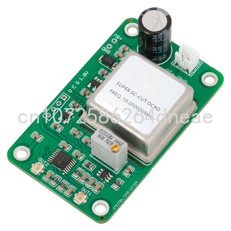 

10MHz 25MHz Frequency Two-way Output OCXO Thermostatic Crystal Oscillator Clock Board Upgrade Network Card