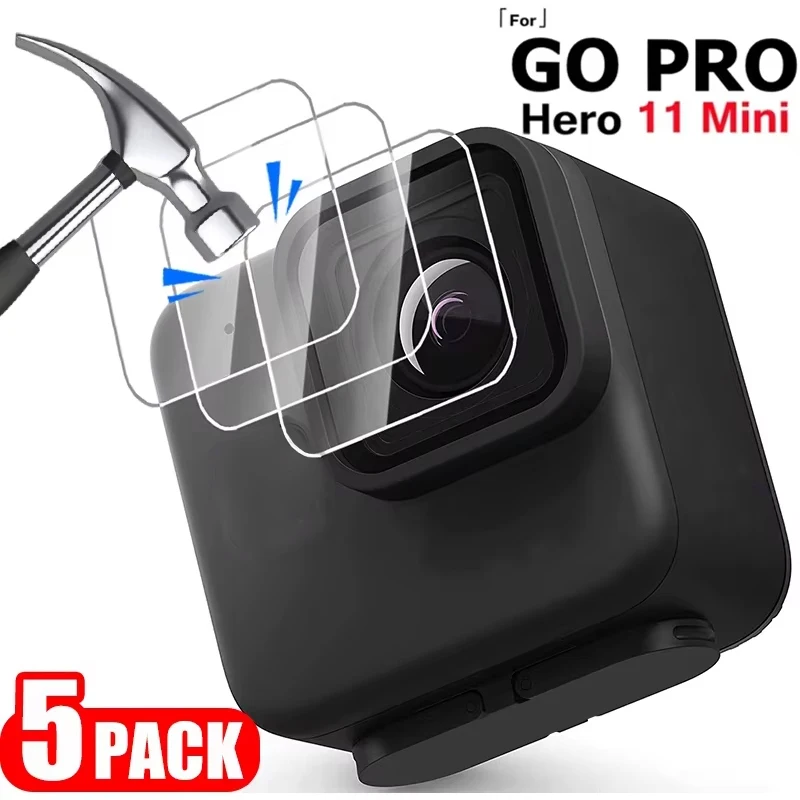 Tempered Glass Screen Protector Cover for GoPro Hero 11 Mini Black Lens Anti-scratch Protective Film for Hero 11Mini Accessories