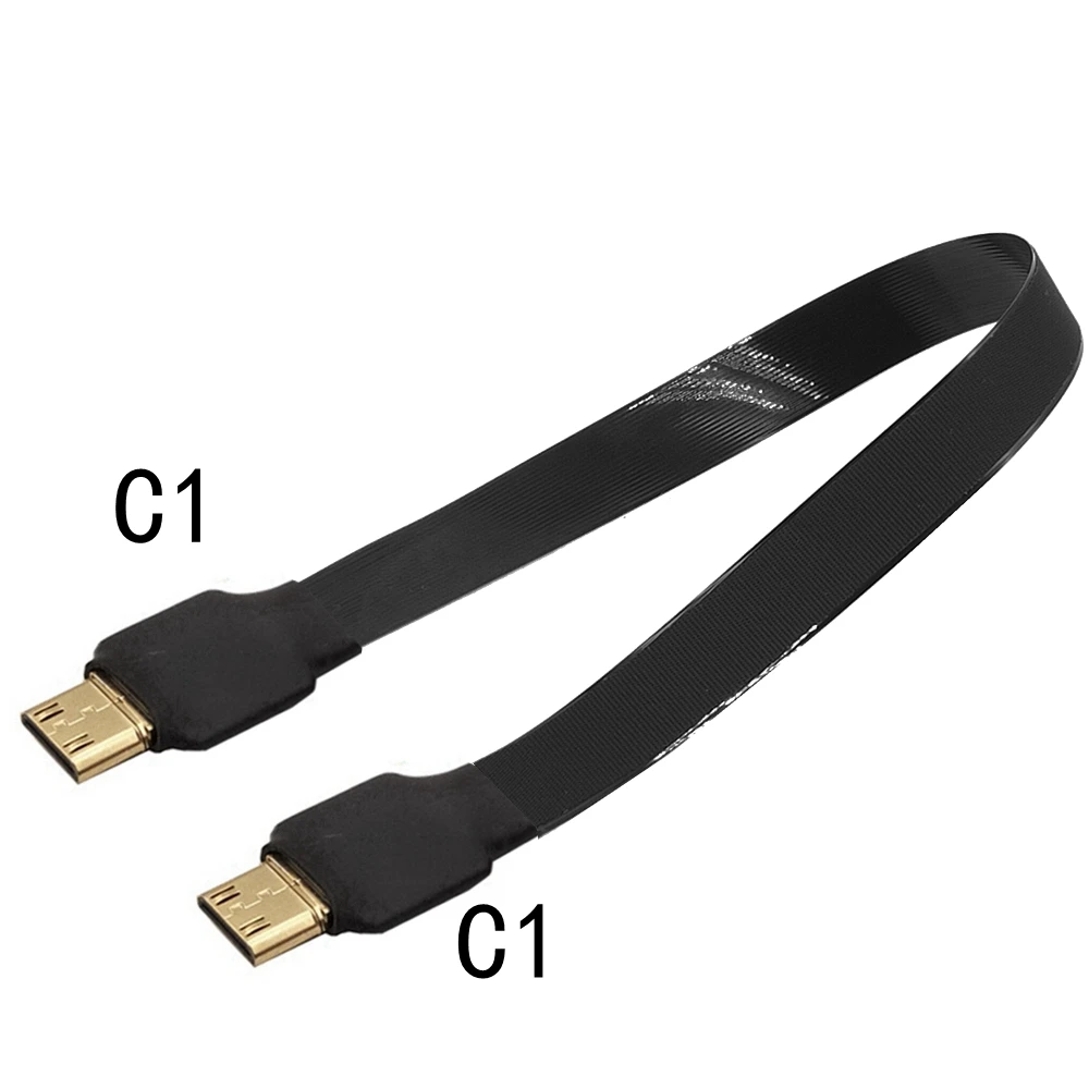 Línea de fotografía aérea de cámara, Mini HDMI de alta definición, cable de vídeo suave, PTZ, FPV