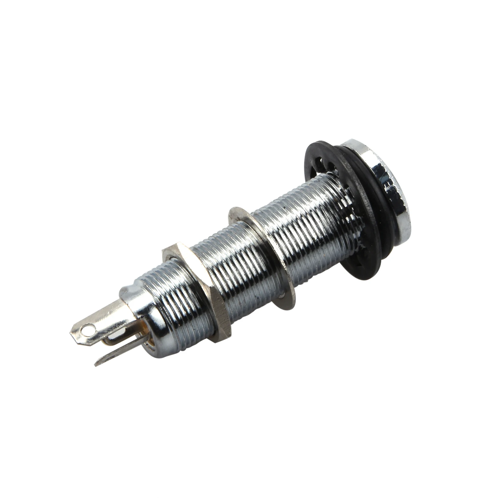 Nuevo Conector de barril estéreo de 3 polos, 1/4 ", 6,35mm, para guitarra Ibanez, bajo, 3 pines