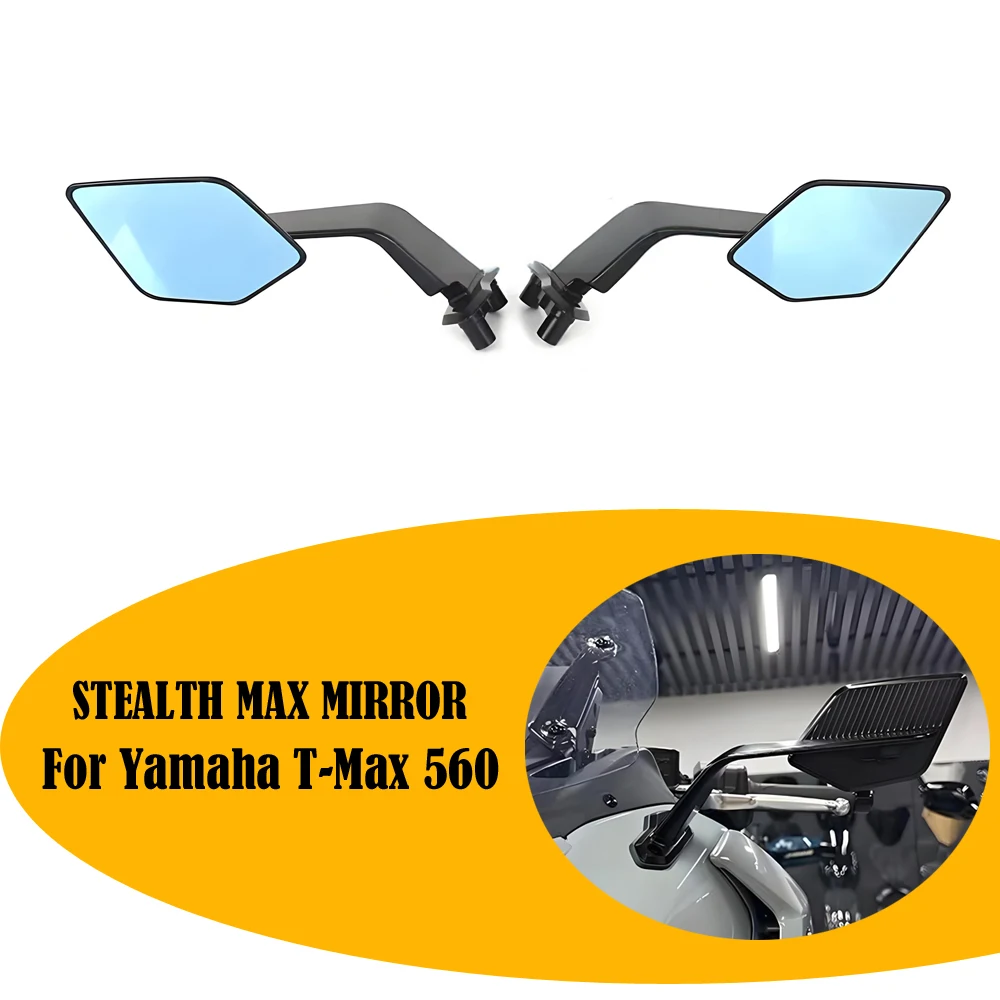 

For Yamaha T-MAX 560 T-Max560 Tech Max 2025- New Motorcycle Rear View Mirrors Adjustable Aluminum Mirror AccessoriesTMAX 560