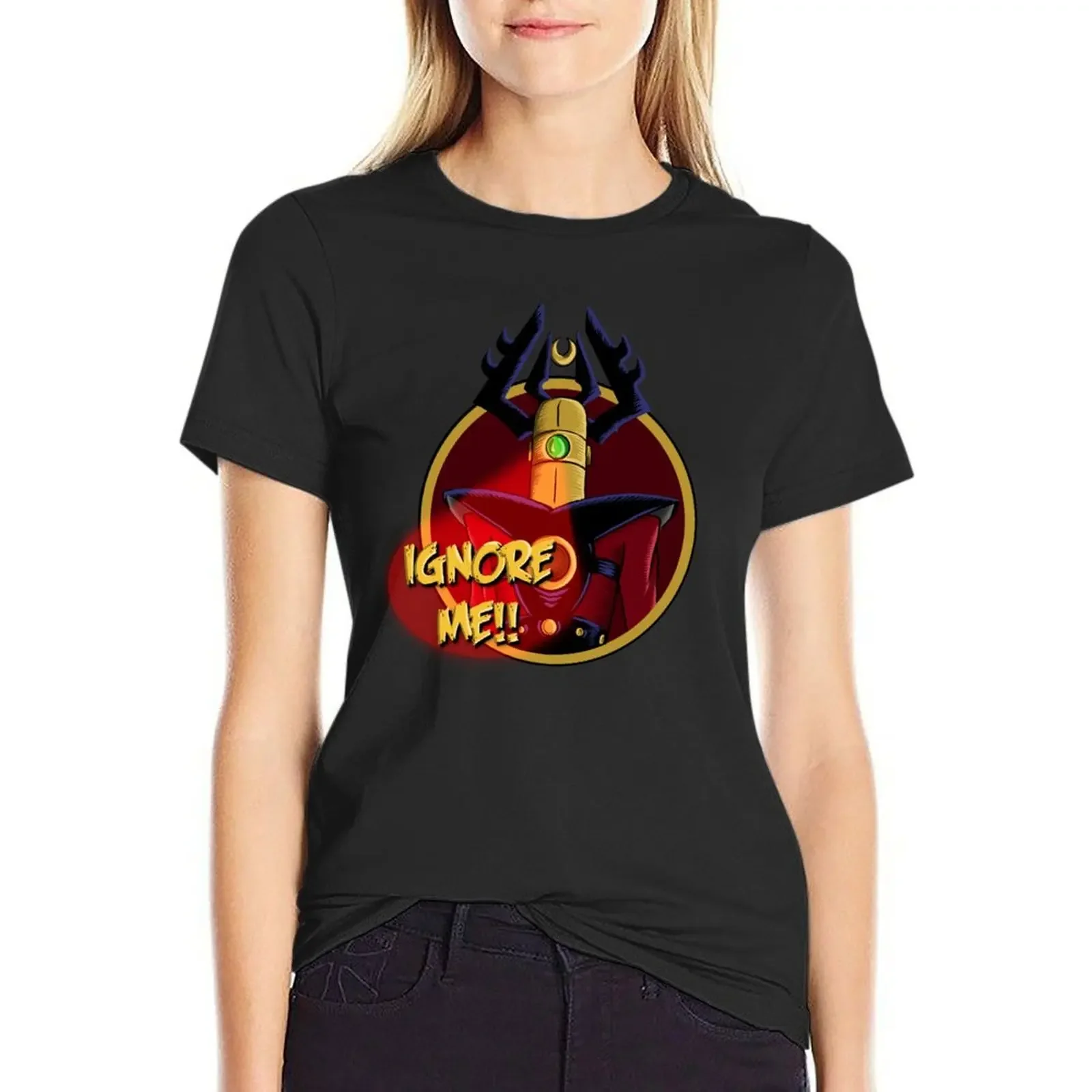 

Grand Cosmic Inquisitor “Ignore Me!!” T-shirt aesthetic clothes female hippie clothes Summer Women's clothing