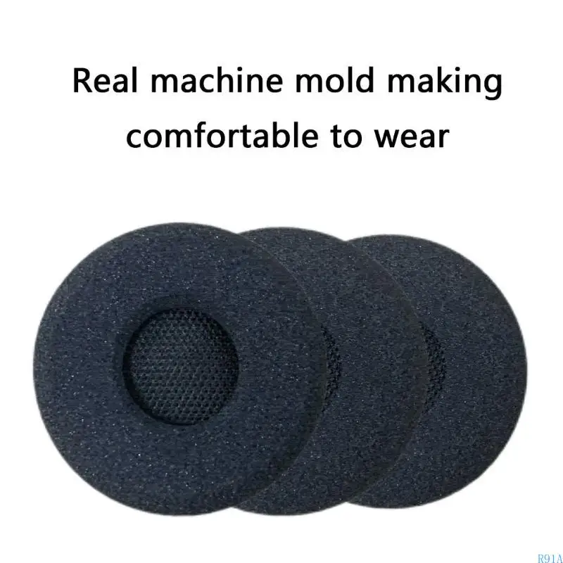 R91A وسائد أذن رغوة خفيفة الوزن لـ BIZ 2300 USBDUO MS سمات الأذن