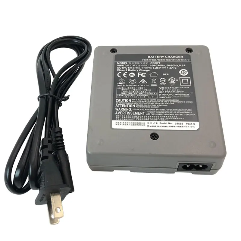 

Dual Charger CDC77 For Top BDC71 BDC72 GM-52 Battery, Battery Charger CDC77 For GM101 IM52 FX101 Total Station