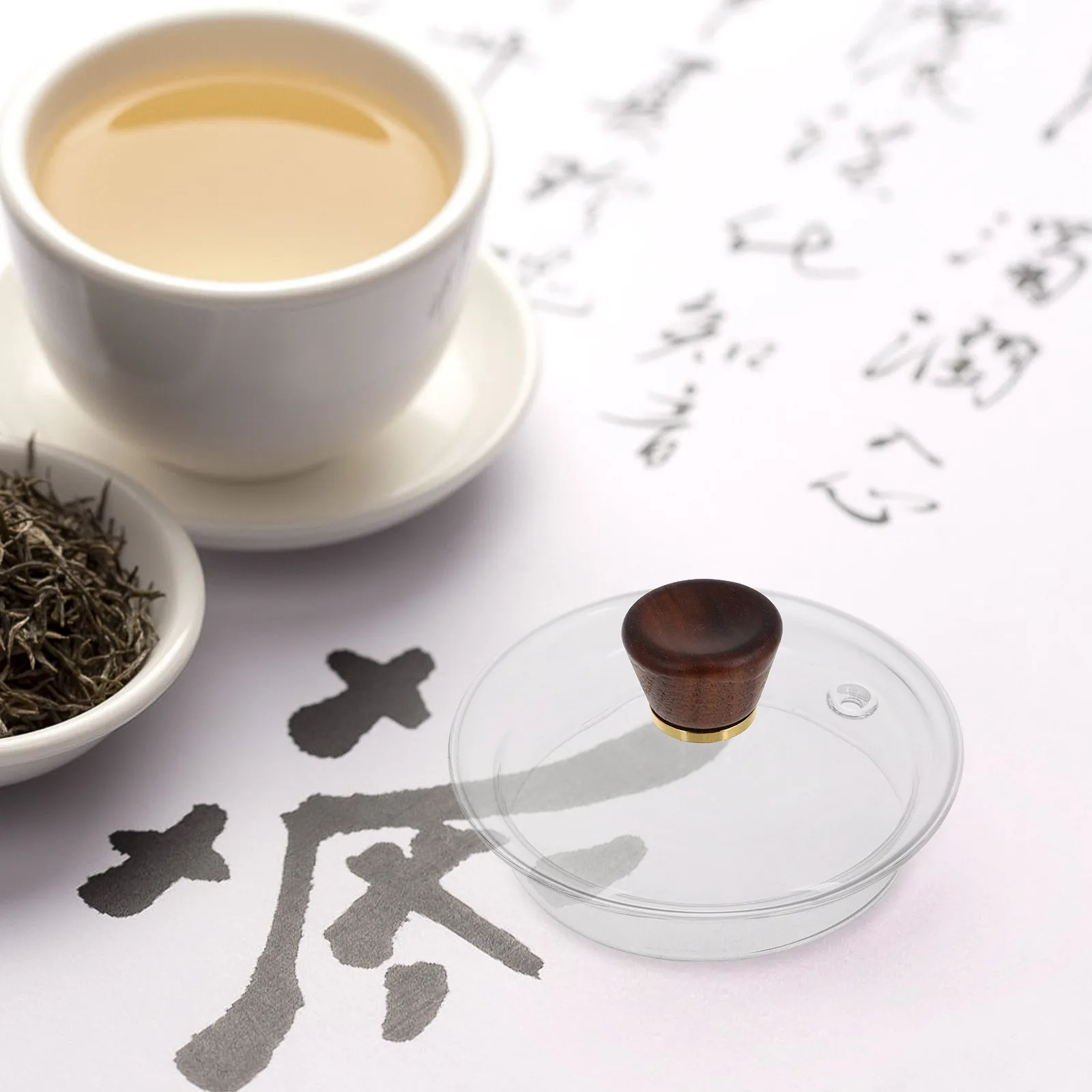 

High Borosilicate Glass Teapot Lid Functional Decoration for Tea Brewing and Serving Home Office Use Teapot Replacement Parts