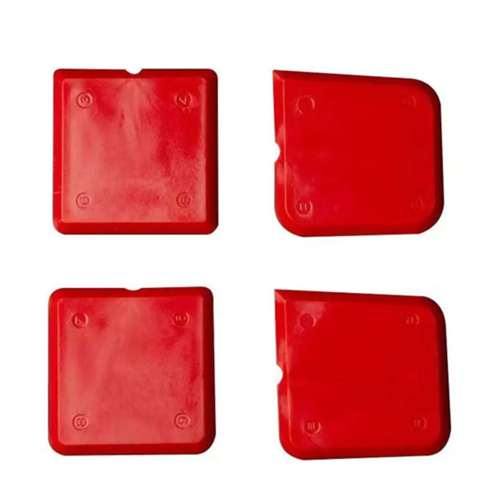 

4Pcs Silicone Caulking Tools Set Silicone Applicator Scraper Sealant Smooth Remover Tools Sealant Spreader Finish Kit Caulk Tile