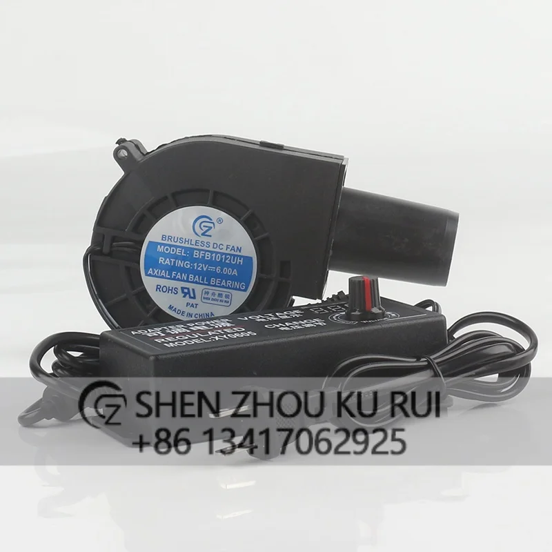 High Pressure BFB1012UH 9733 DC12V 6.00A speed controller for barbecue portable dust removal inflation Turbine blower CoolingFan