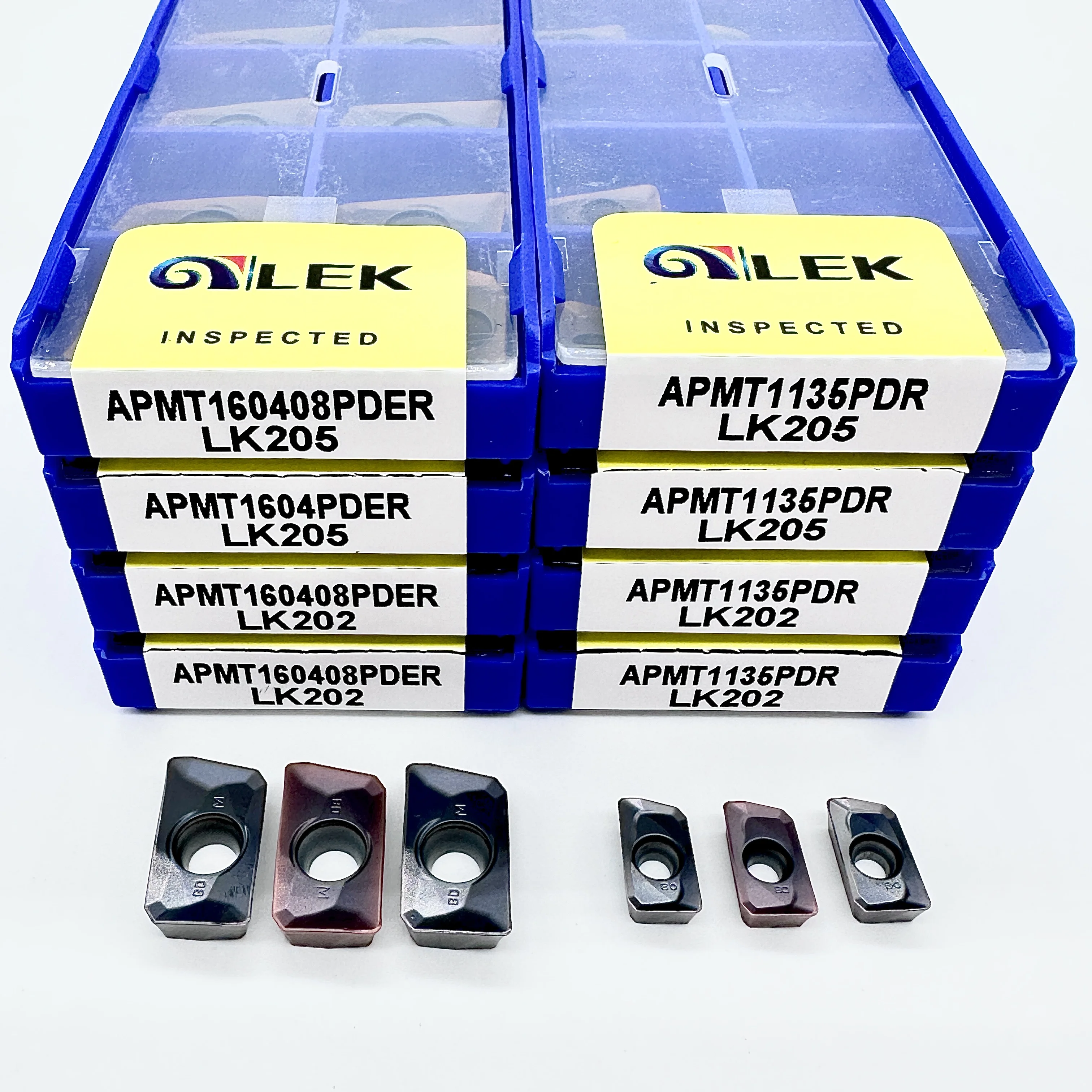 

APMT1135PDR APMT160408PDR 205/202 100% Original Lathe Tools Carbide Milling Insert CNC Turning Insert