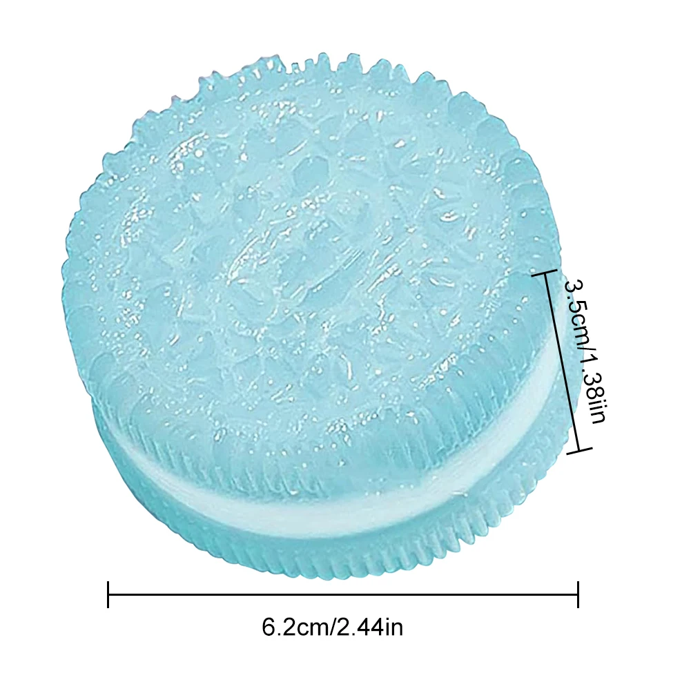 Big Oreo Biscuit Stress Relief Toy Pinching Toy Soft Anti Anxiety Decompression Toy Big Oreo Table Mochi Taba Autism Sensory Toy