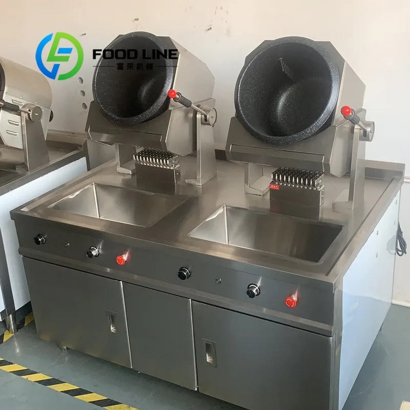 

Automatic Intelligent Fast Commercial Cooker Robot Wok Fried Rice Smart Cooking Machine for Restaurant and Kitchen