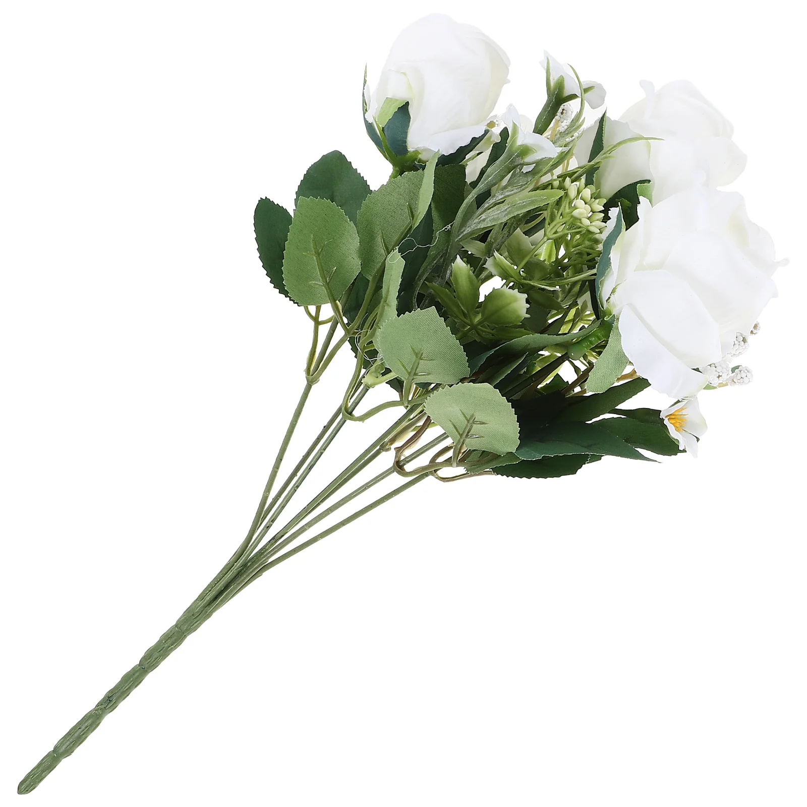 

1pc Artificial Rose Flower Bouquet Faux Flowers For Wedding Decor Bridal Centerpiece Home Party Decoration Simulation Floral