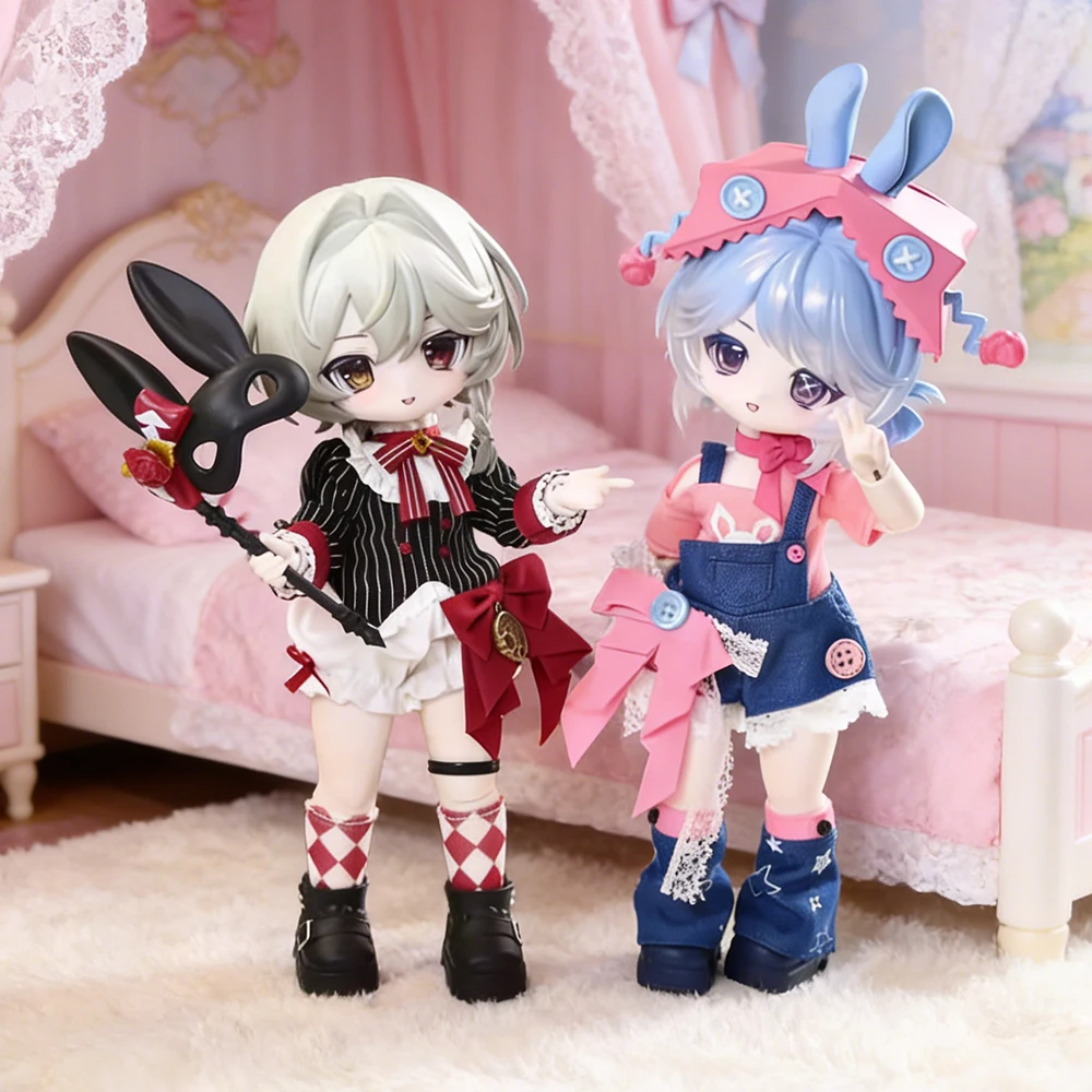 

In Stock Bonnie's Dream of Toy Box Cute BJD Blind Box Dress Up Secret Collectible Action Figure Movable Joints Doll Girl Gift