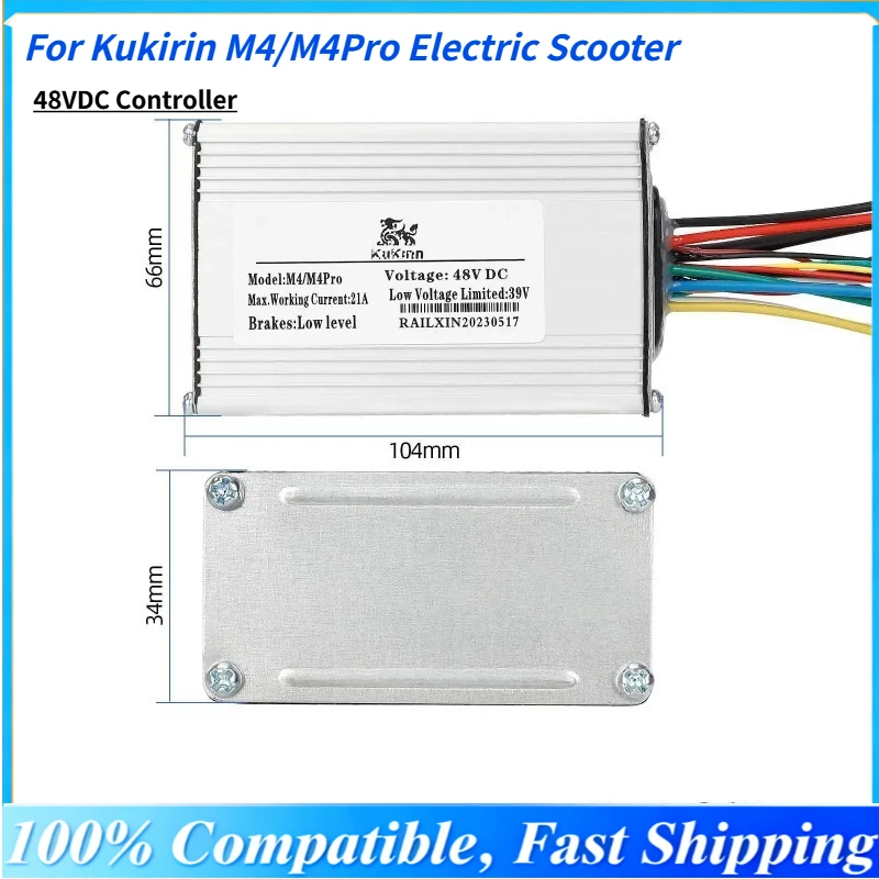 

Replacement 48VDC Controller for Kukirin M4/M4Pro Electric Scooter Dashboard Meter Control Unit Set Original Accessories