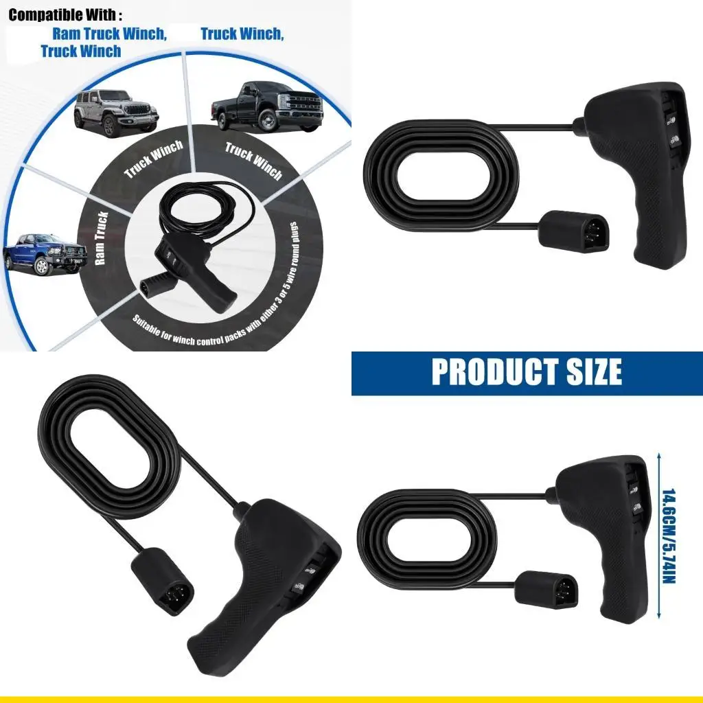 

SZCH High Performances Copper Winch Remote Control 83665 For Warn M8000 M10000 M12000 Vehicle Recovery