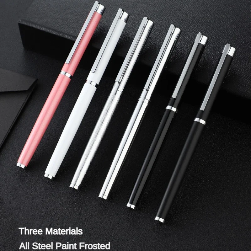 Jinhao-プラチナ万年筆、スチールファインペン先、金融オフィス学生学用品、インクペン、文房具、pk 9019、126