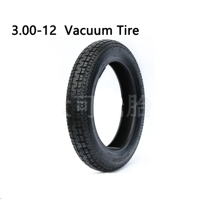 3.00-12 Steel Wire  Electric Tricycle Outer Tire 300-12 Vacuum Tire Thickening 300-12 Electric Vehicle Outer Tire