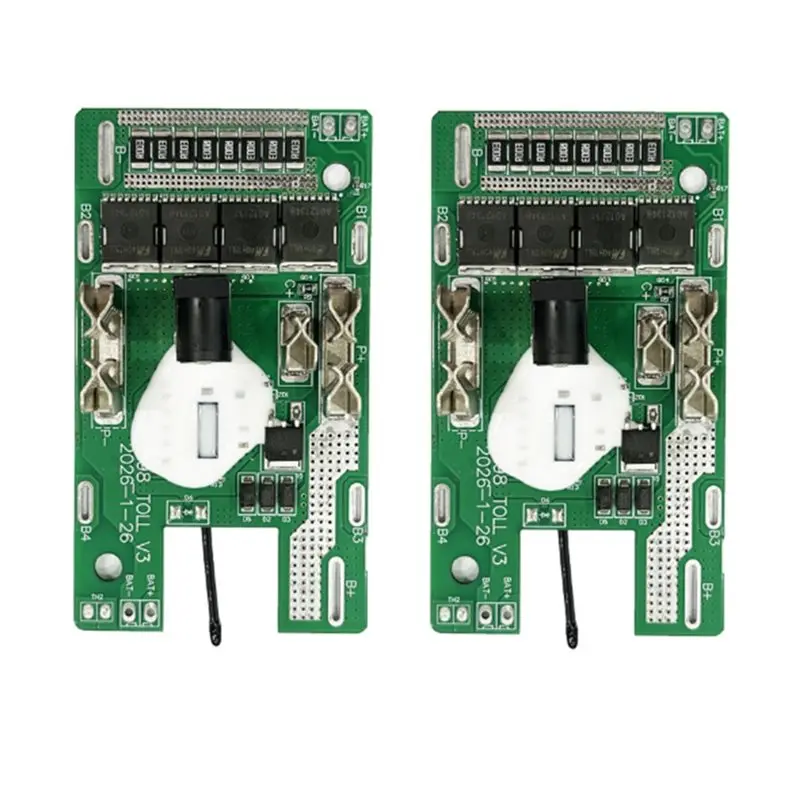 

ABZZ-For 21700 Плата защиты аккумулятора 2 шт. DC6A Быстрая зарядка 4TOLL для запасных частей