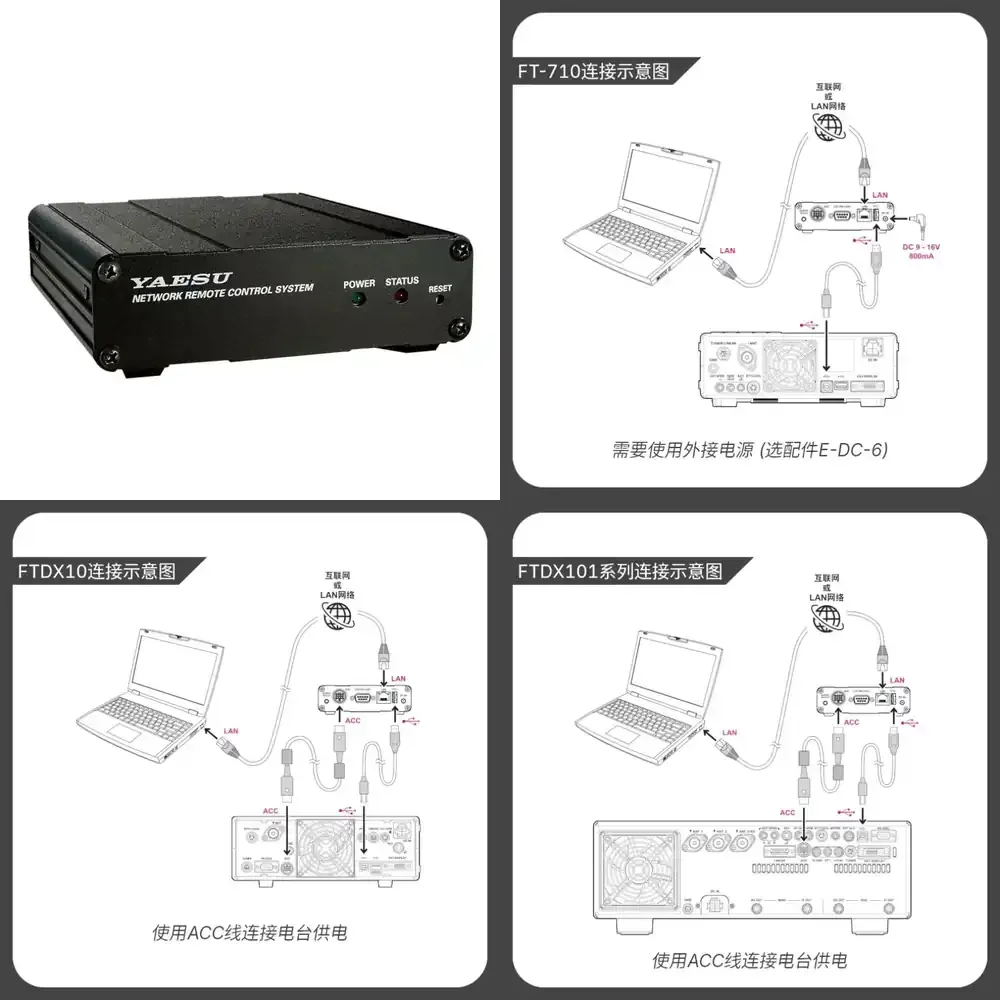 

This product is a high-performance network remote control system designed/FT-710 FTDX10 FTDX101D