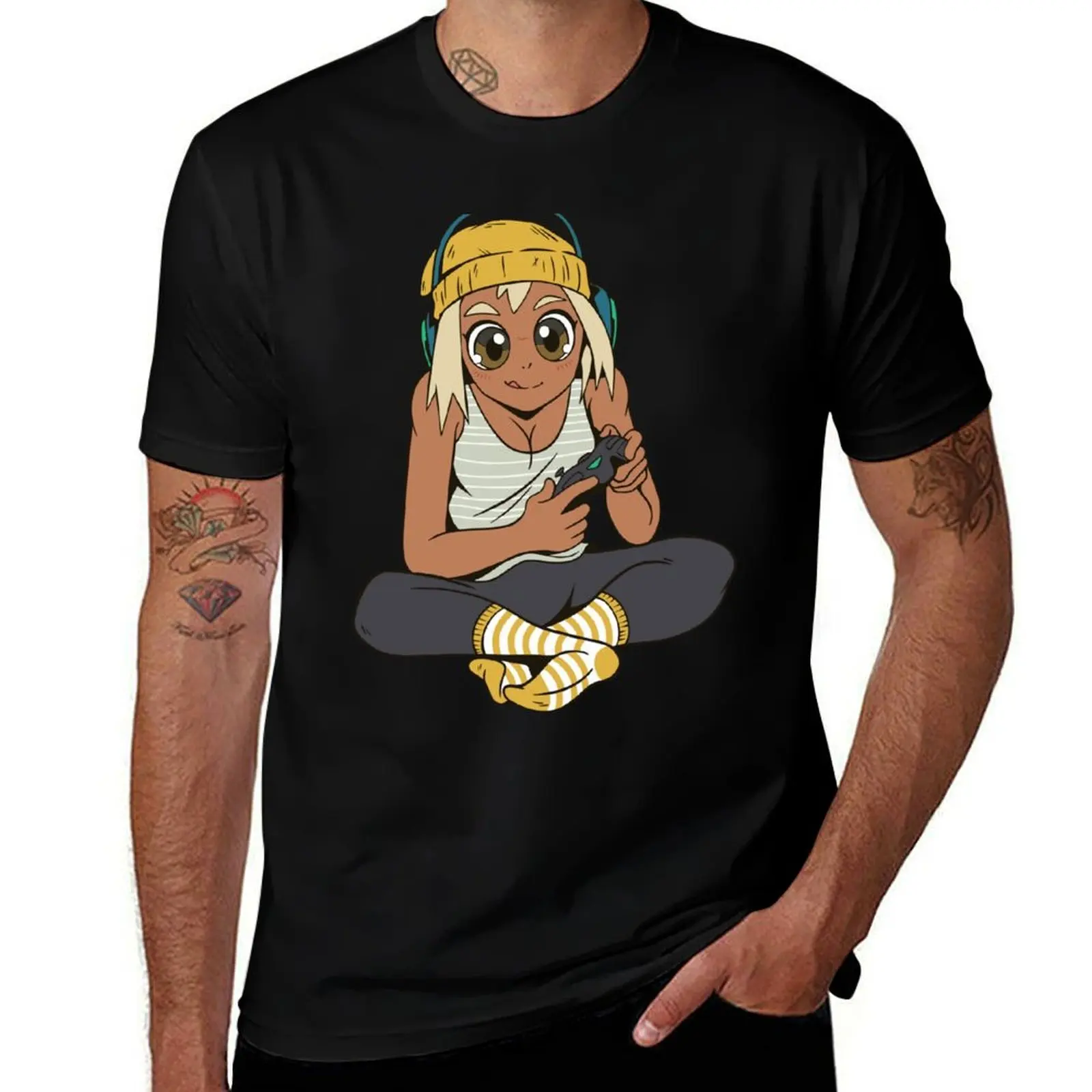 GAMER GIRL T-Shirt Dry Fit Athletic Short Sleeve Shirt T-Shirt