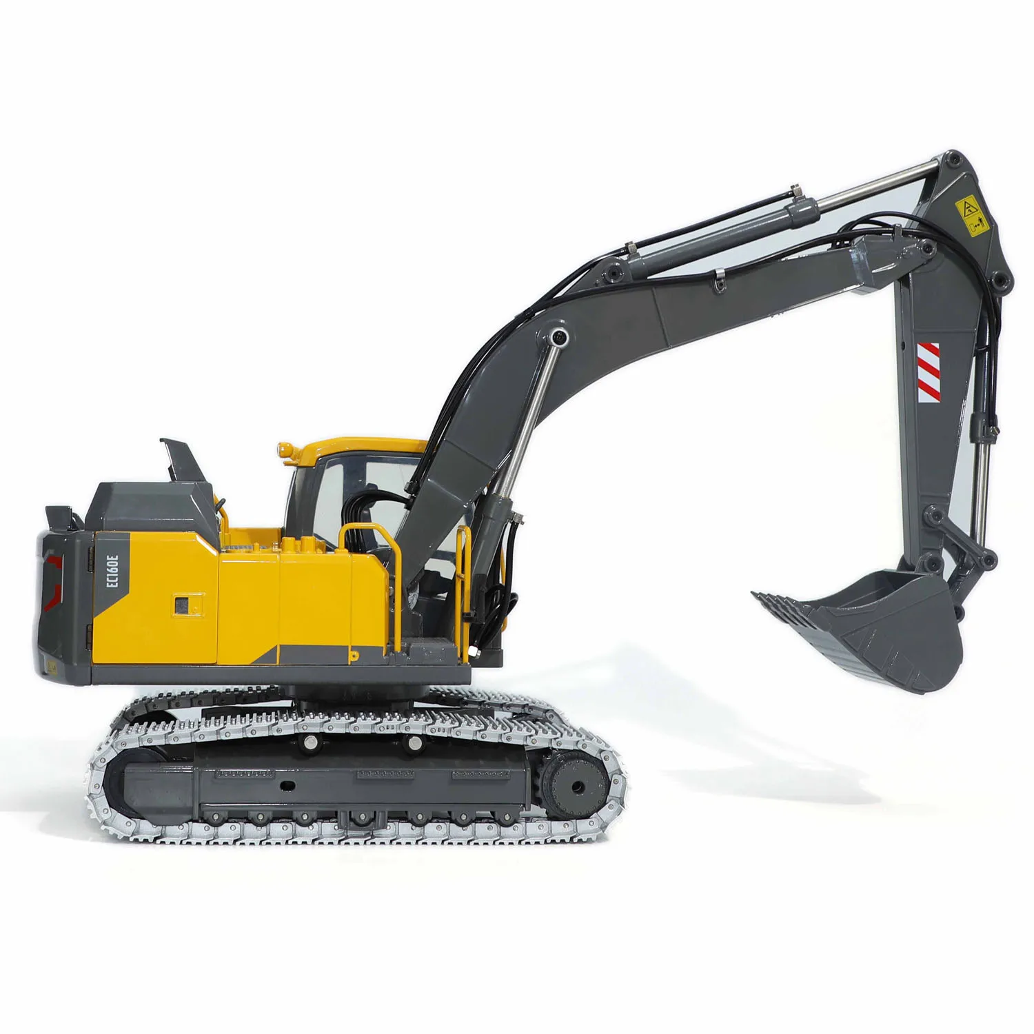 EC160E 1/14 RC Toy Electric Excavator Double E Remote Control Digger RTR Full Alloy Metal Engineering Vehicle Lights TH23137