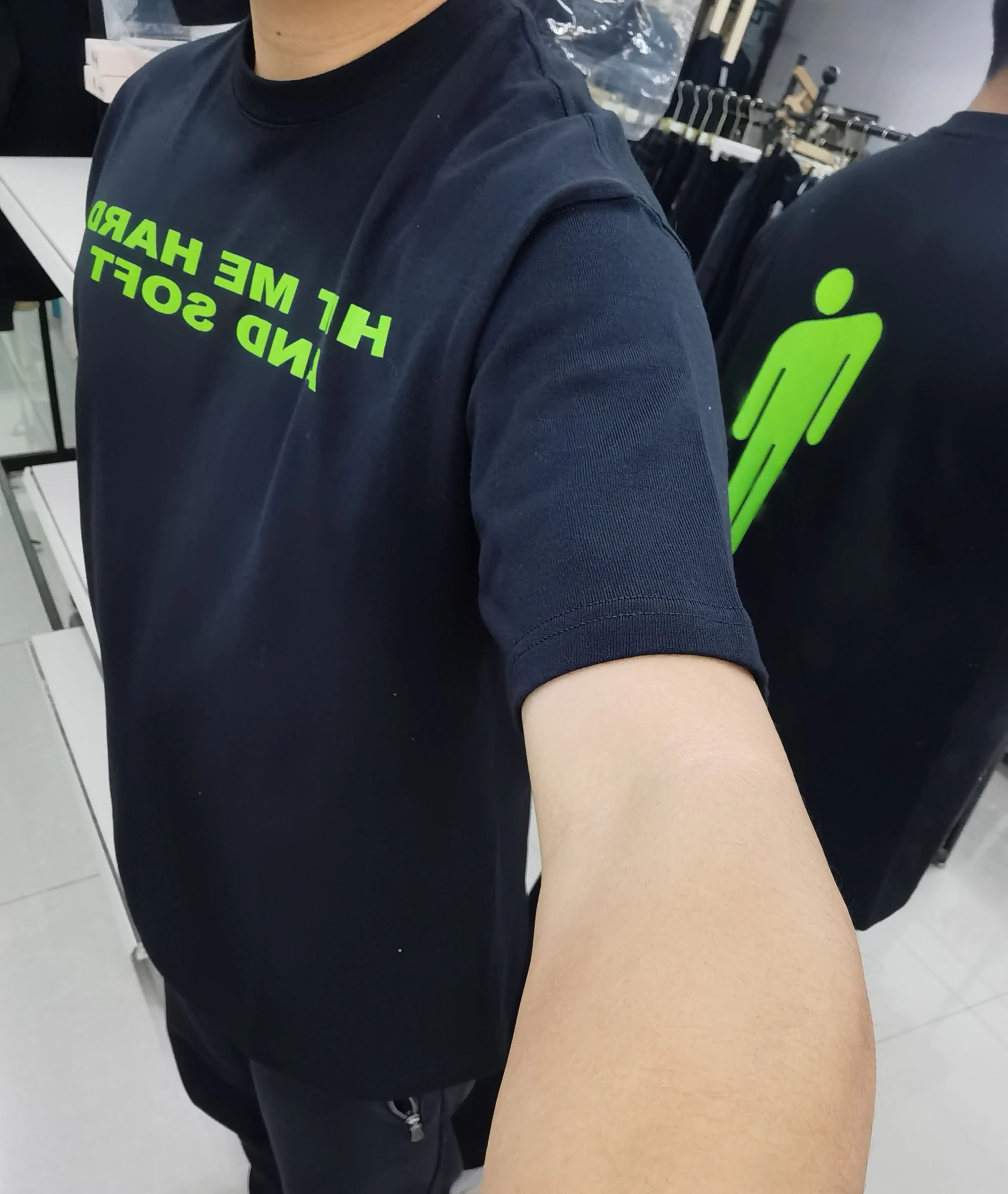 

Original Homemade Bi Pear Surrounding T-shirt BillieEilish American Men and Women Cotton Loose Short Sleeve HIT ME