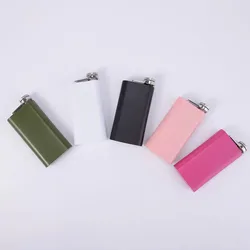 5oz Portable 304 food grade Square Flagon Whiskey Vodka Wine Pot Hip Flask Set Alcohol Drinking pocket Bottle outdoor camping