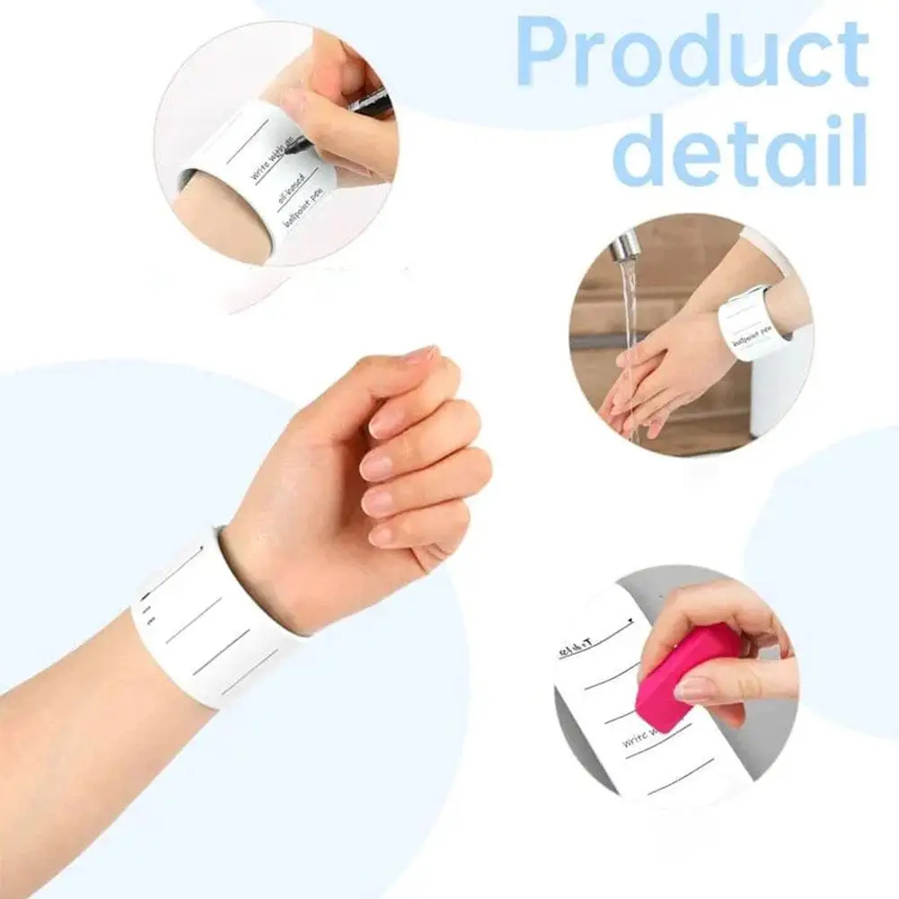 Flexible Bracelet Ruler Soft Silica Gel Memo Bracelet Erasable Precision Measuring Tool School Office Stationery Supplies