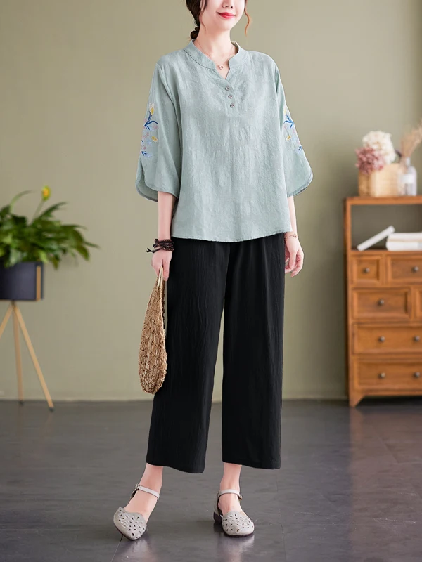 Elegant Embroidered Cotton Lin - đánh giá và giá Women Fashion Over The Years