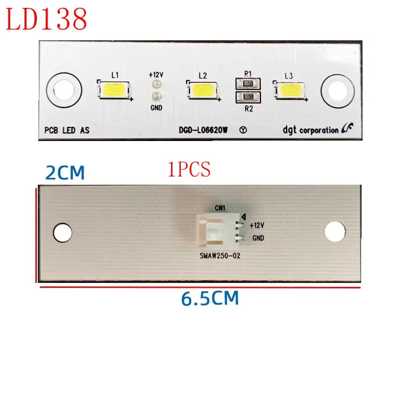 DGD-LD6620W Светодиодная лента для холодильника, запасная деталь для DAEWOO FGK48, замена холодильника