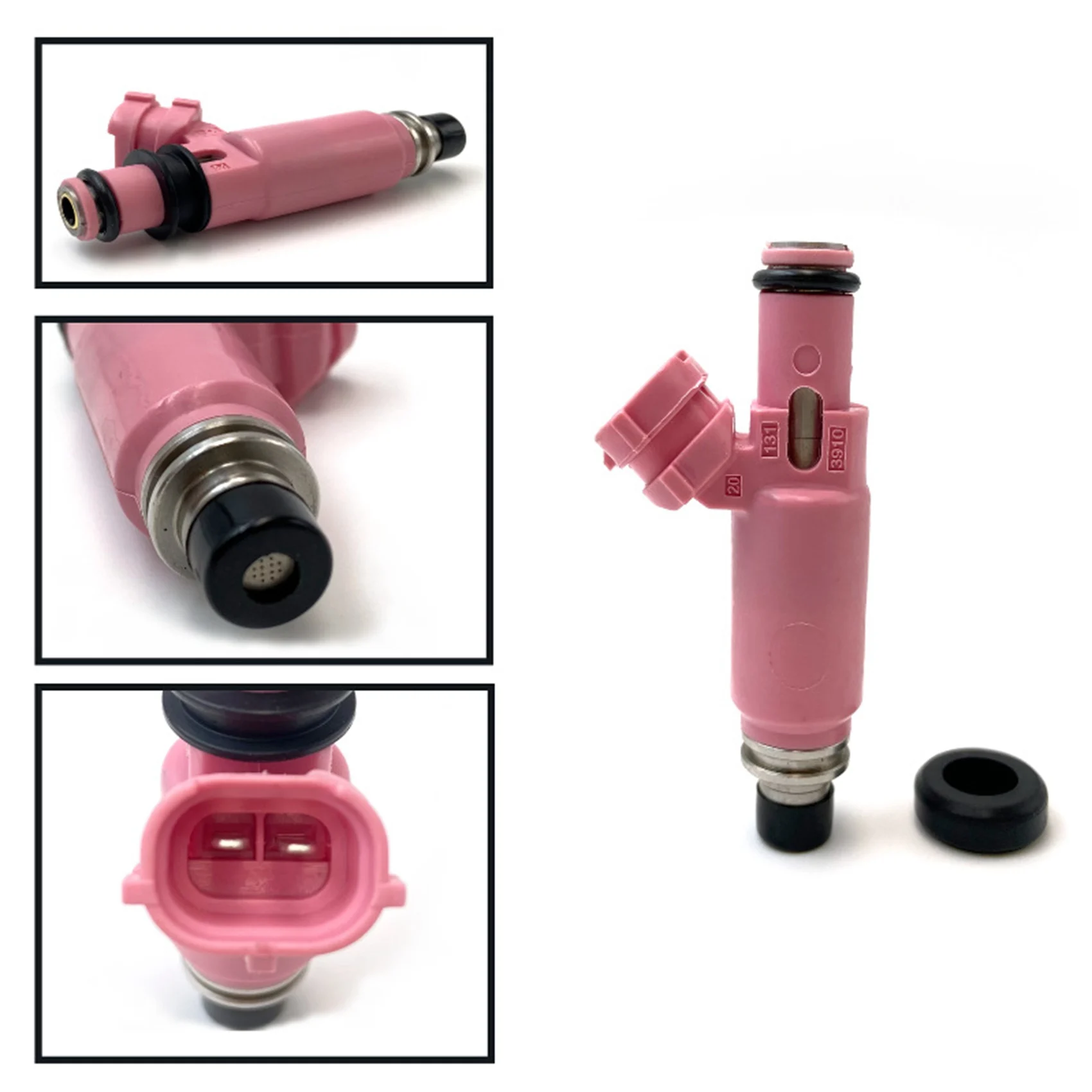 1955003910 New Pink 565Cc Fuel Injectors for STI WRX Forester 16611-AA370 195500-3910 16611AA370 Car Parts