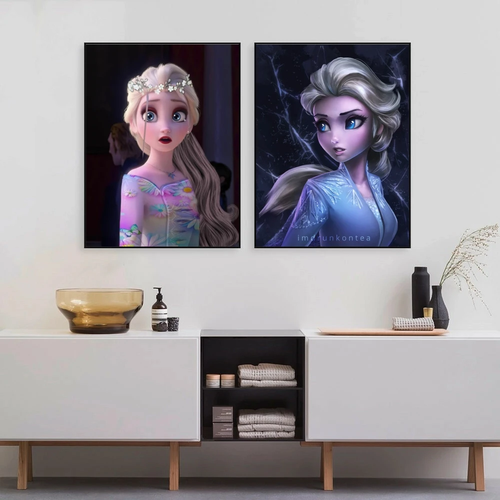 Disney Cartoon Disney Frozen Princess Diamond Painting nuovo arrivo Elsa Snowman Queen mosaico ricamo regalo per bambini decorazioni per la casa