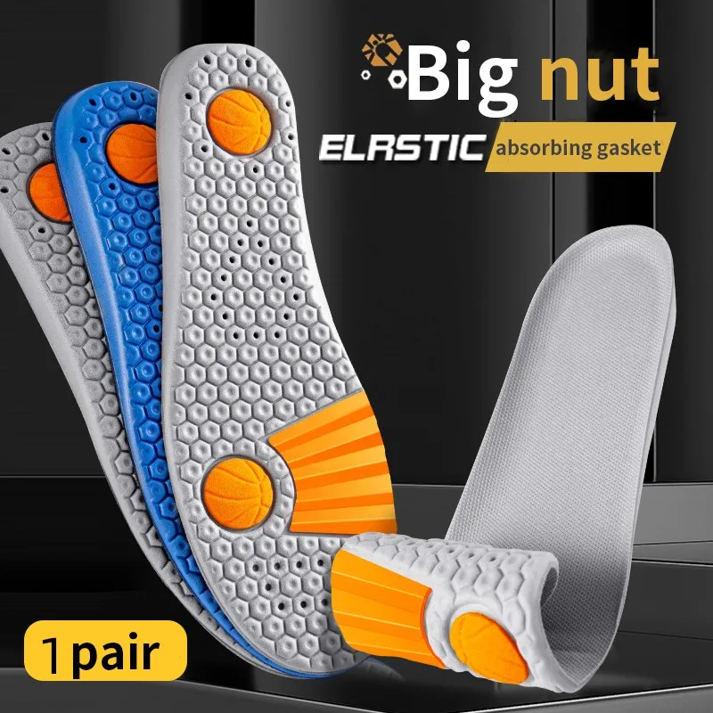 4D-Massageschuhe-Einlegesohlen, superweiches Latex, Luftkissen, Sport-Einlegesohle für Füße, Laufkorb, Schuhsohle, Fußgewölbeunterstützung, orthopädisch