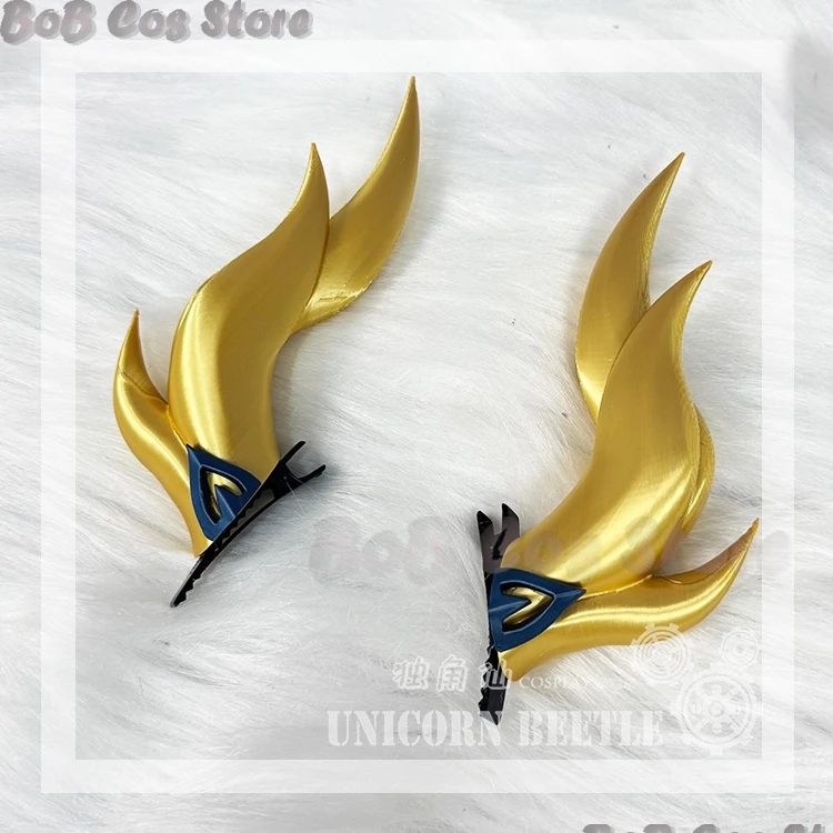 Honkai Star Rail Dan Heng Imbibitor Lunae Dragon Horns Headpiece Cosplay Wig Accessory Anime Game Wearable Prop Halloween Cos