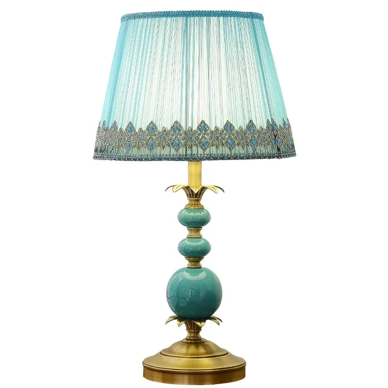 American desk lamp, bedroom living room decoration ornament
