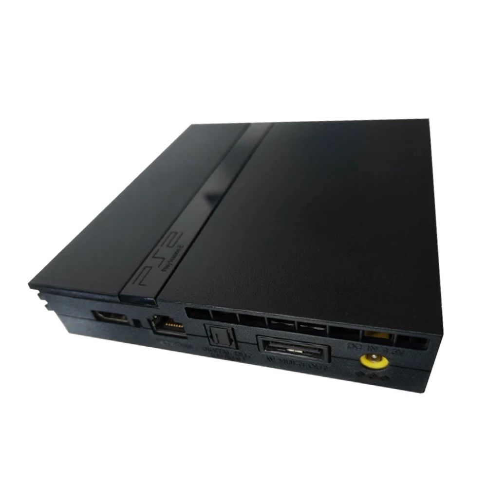 PS2 Slim Mini Console Modified Video Game Console Built-in Router for SMB Gaming, HDMI Conversion Board 128G TF Card