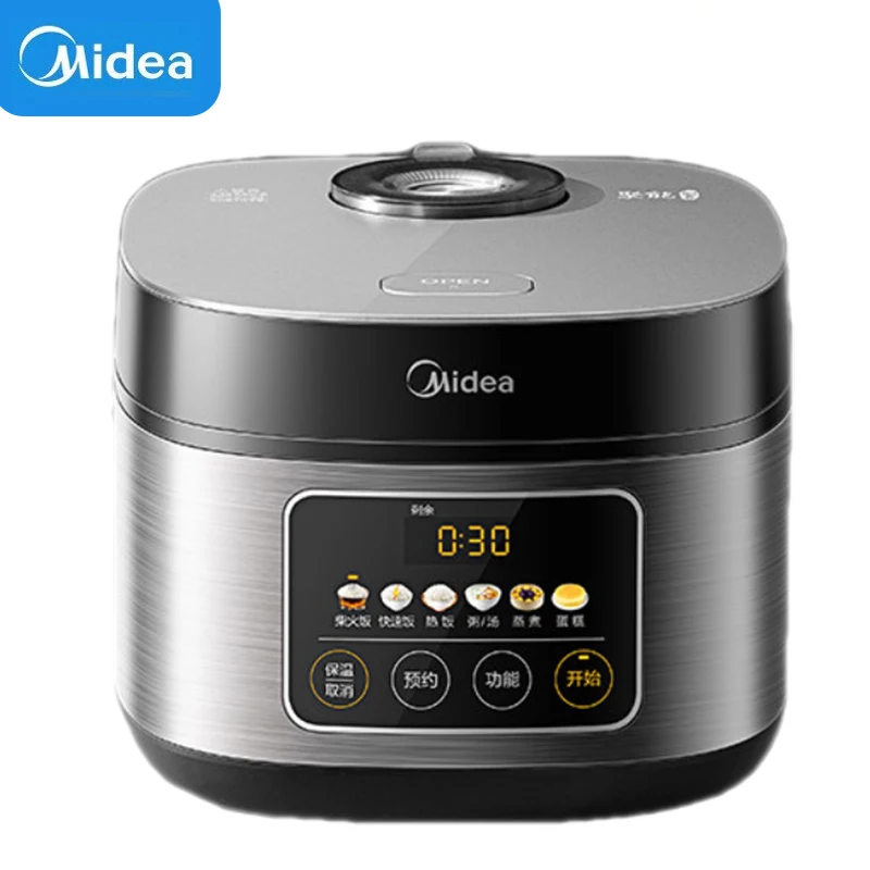 Midea Electric Rice Cooker 4L Multifunctional Smart Electric Cooker 24H Reservation Home Kitchen Appliances Non-stick Pan Liner