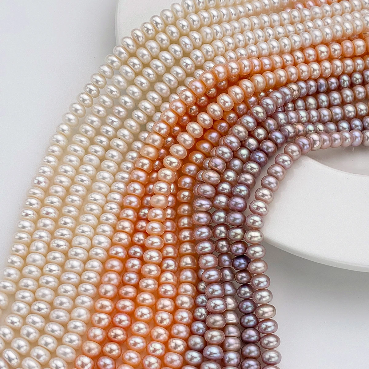 

AAA Natural Freshwater Pearl Bread Beads Strong Light for DIY Women Men Necklace Bracelet Earring Jewelry Making Accessories