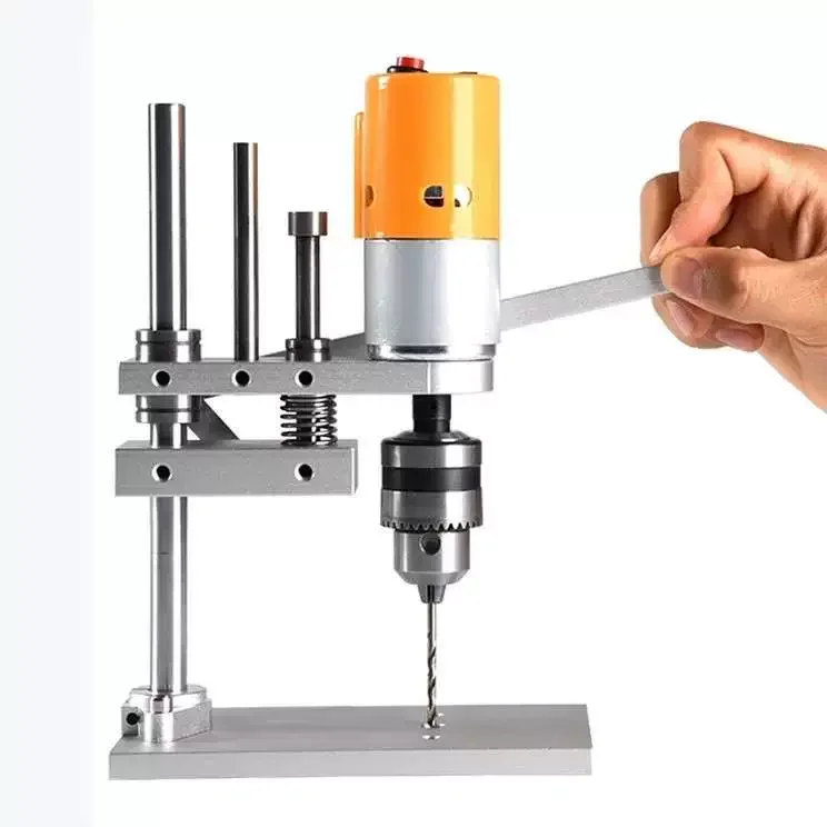 

Настольная мини-настольная дрель DIY Мини-настольная дрель JM802 Сверление по дереву