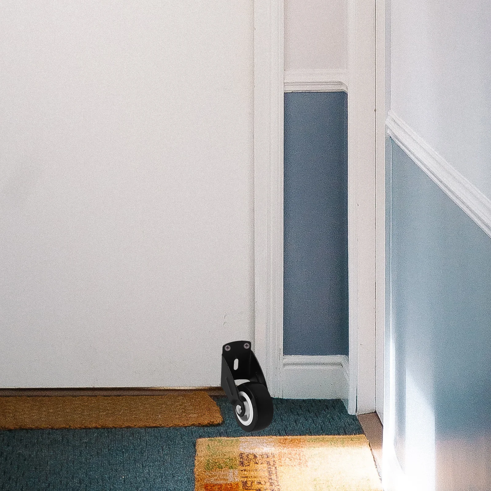 

4pcs Support Wheels Closet Rollers Furniture Caster Pulley For Bedroom Study Barn Hardware Replacement Metal Roller Sliding